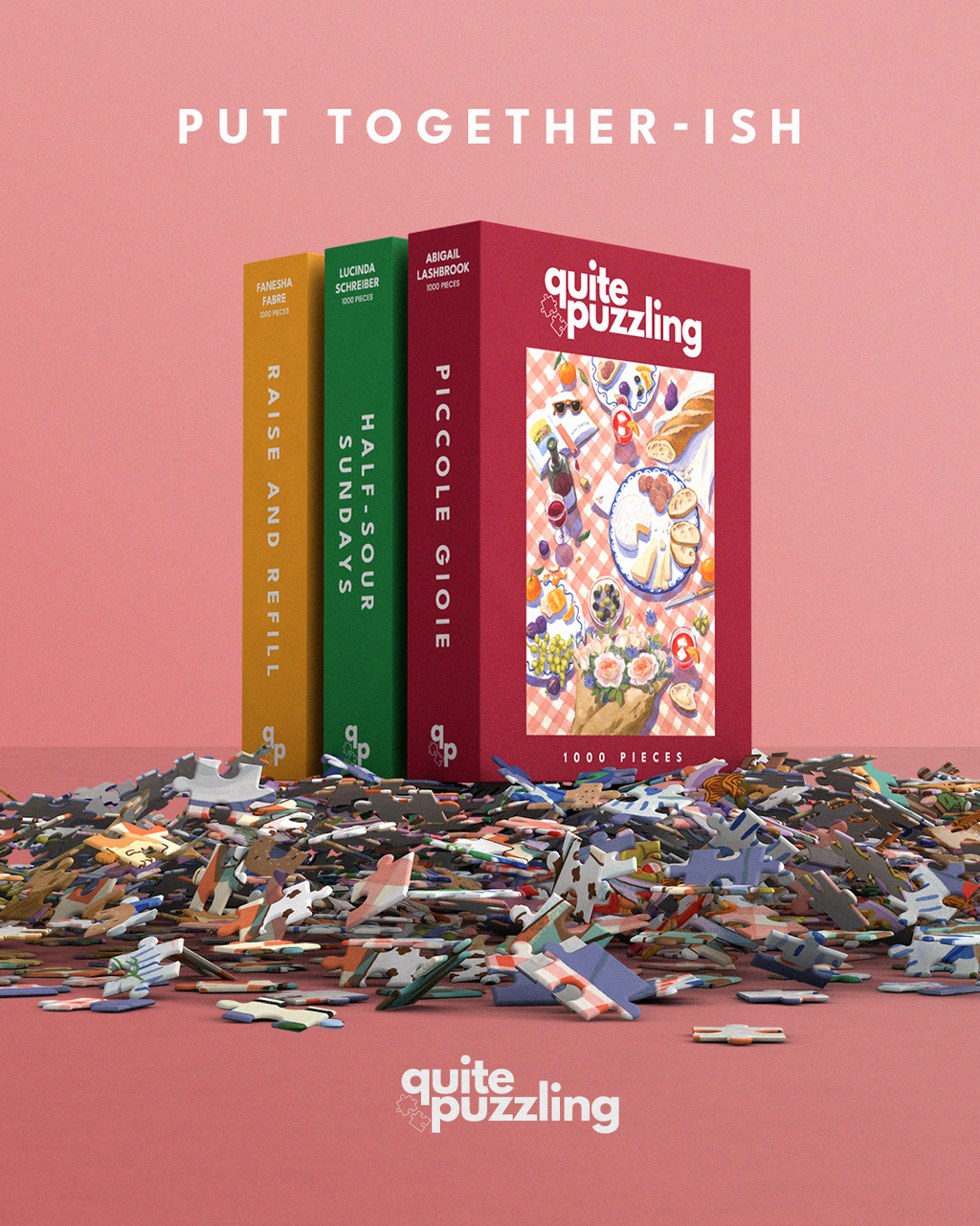 Complete Collection - All Six Puzzles + Market & Mini Totes