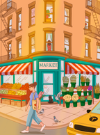 Corner Market (500 Piece)