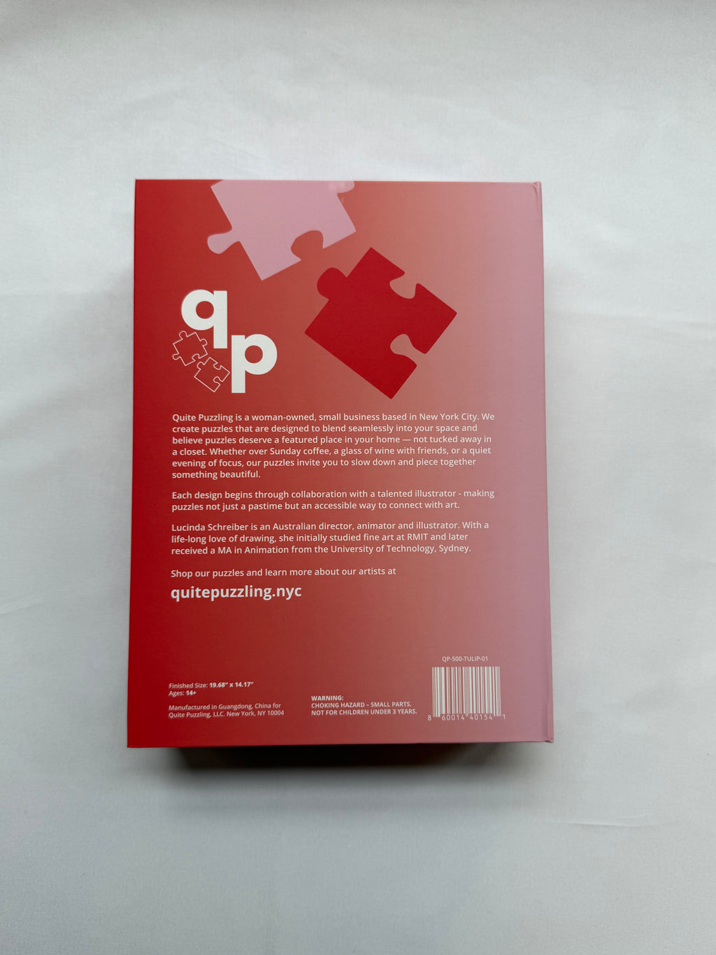 Table for Tulip (500 Piece)