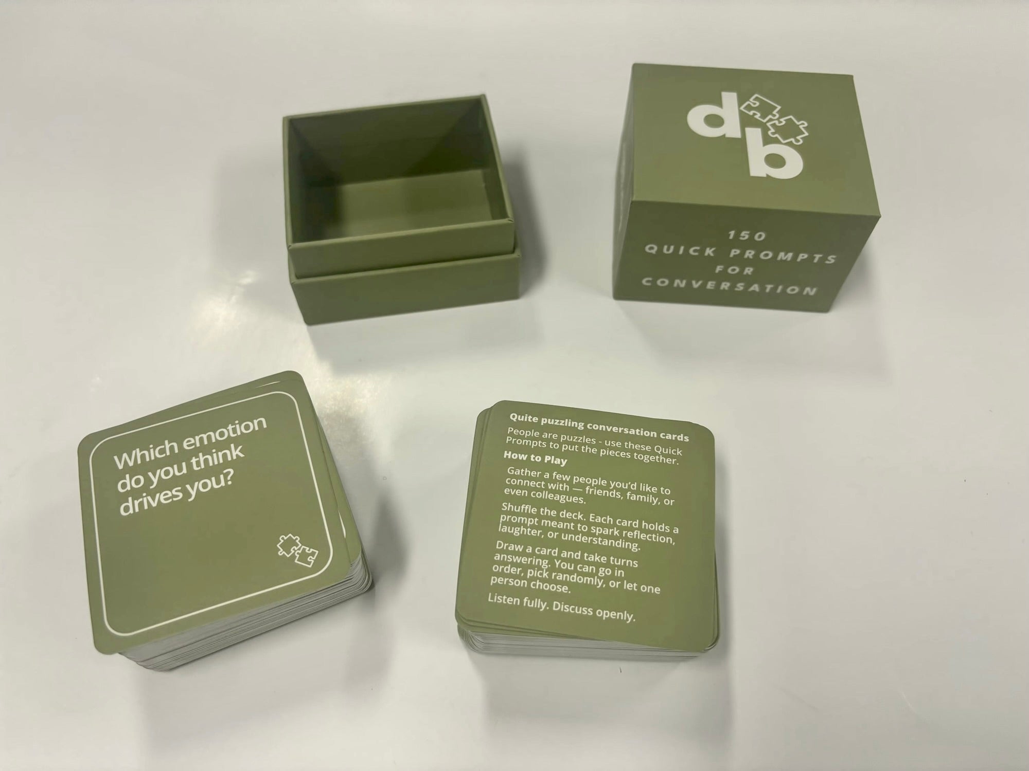 Quick Prompts - Conversation Cards from Quite Puzzling