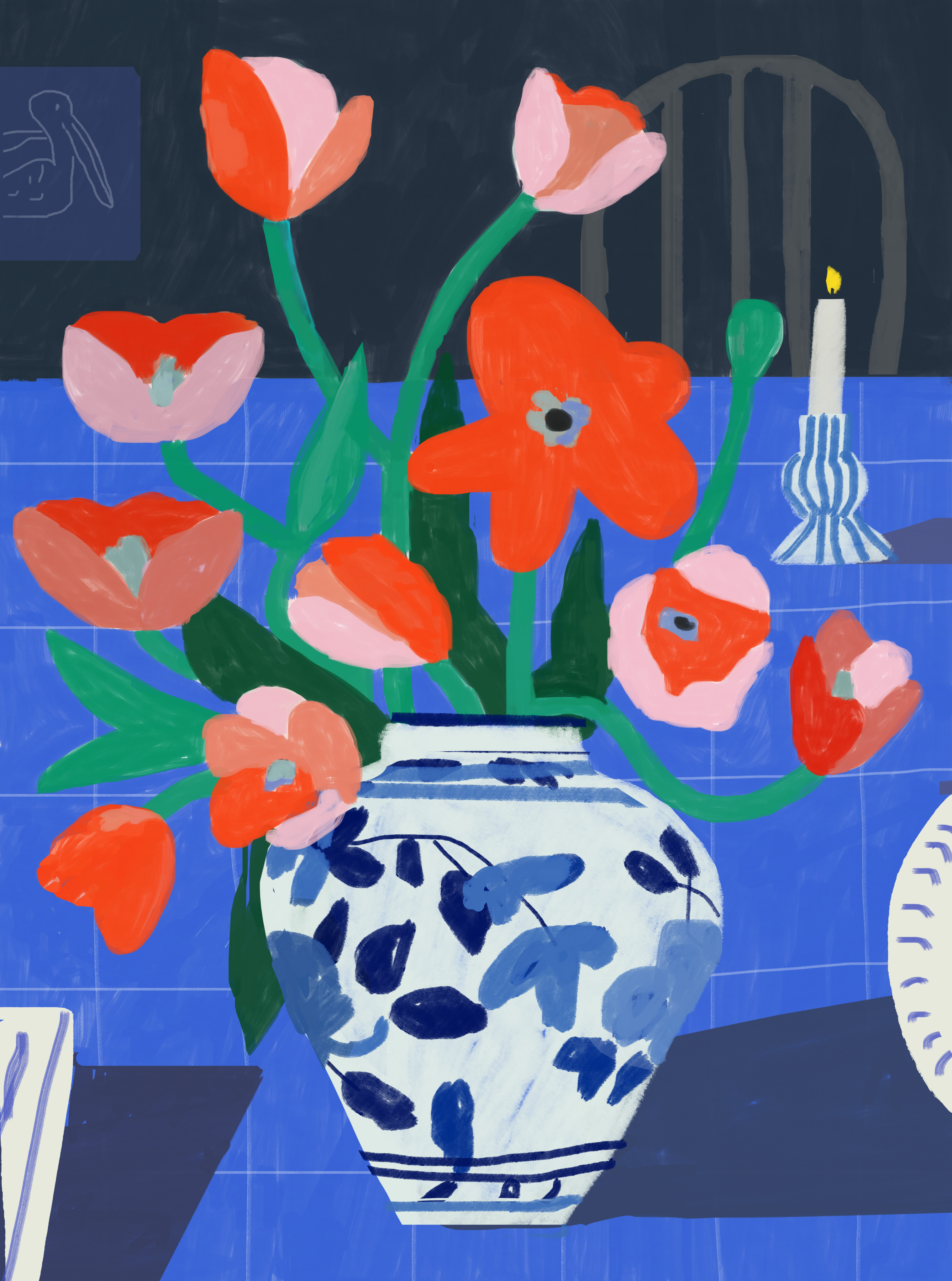 Table for Tulip (500 Piece)